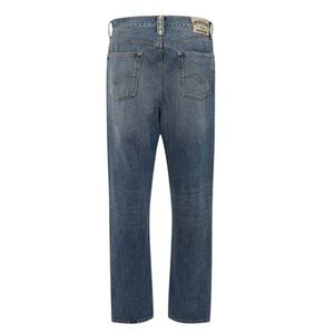 Replay Mens Cotton Straight Jeans / Blue